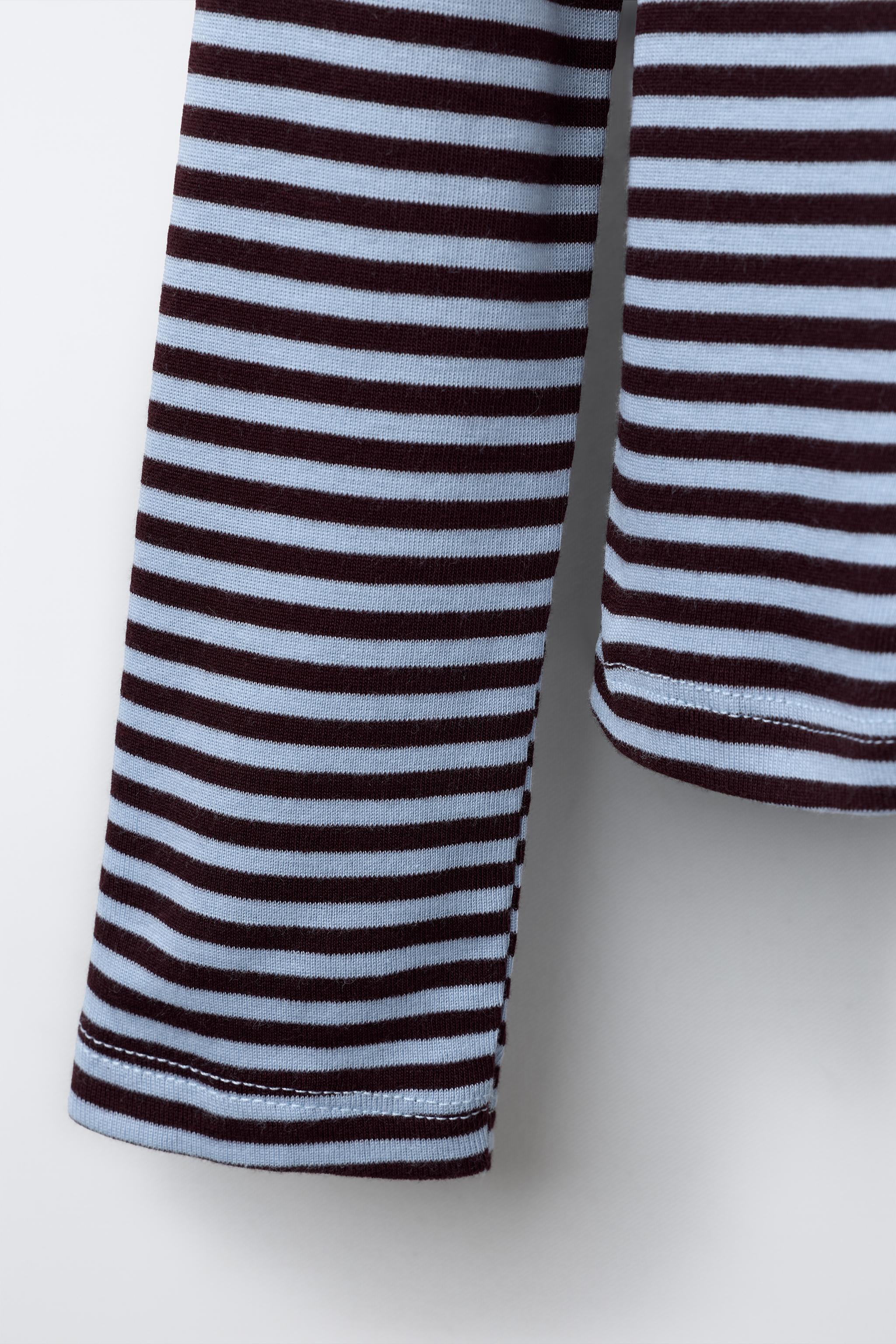 BENSIMON ® X ZARA STRIPED TURTLENECK T-SHIRT
